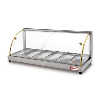Estufa Curva Self-service Ouro ESS6